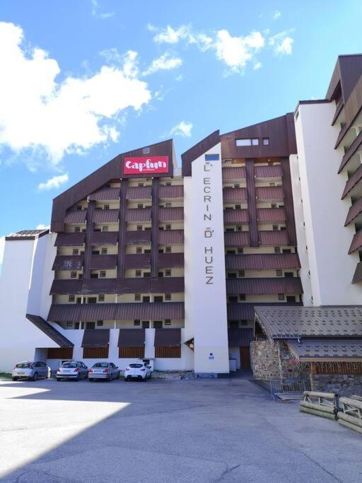 Apartamento Au Pied Des Pistes Avec Parking Entierement Renove Huez Exterior foto